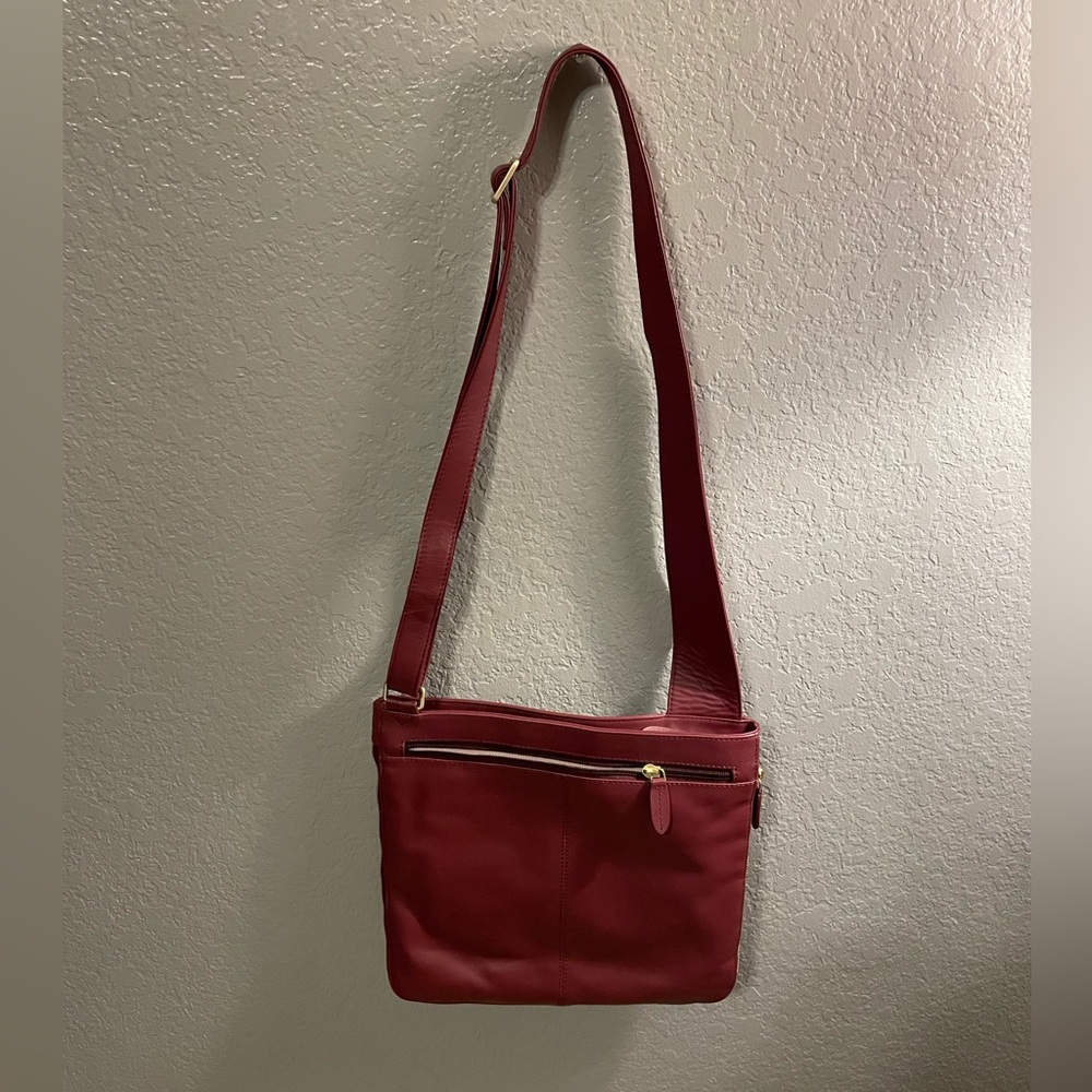 RADLEY LONDON Burgundy Crossbody Bag - Picture 3 of 6